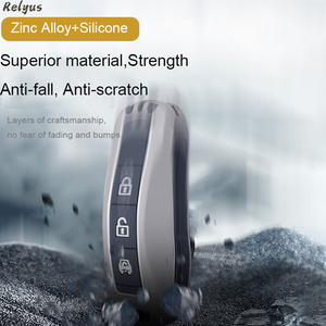 Funda de Silicona Suave con Aleación de Zinc para Llave de Coche, Llavero para Dongfeng Scenery 580 DFSK <span class=keywords><strong>Fengon</strong></span> <span class=keywords><strong>5</strong></span> IX5 IX, Accesorios - Product Image 3