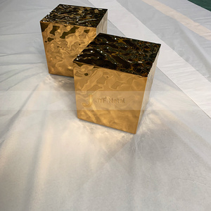 Sculpture en acier inoxydable pour l'art public, imperméable et durable, design Art déco pour les projets extérieurs du gouvernement et du commerce - Product Image 4