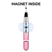 Stylo Magnétique Portable 7-en-1 Effet Œil de Chat pour Vernis à Ongles, Gel UV LED Monophase, Vernis Semi-Permanent pour Nail Art à Domicile et Professionnel