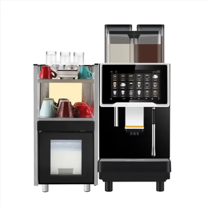 เครื่องชงกาแฟเอสเพรสโซ่อัตโนมัติเต็มรูปแบบ หน้าจอสัมผัส ถังใส่เมล็ดกาแฟขนาดใหญ่ ระบบทำน้ำร้อน เครื่องชงกาแฟไฟฟ้าพลาสติกแบบฝรั่งเศสสเปน - Product Image 5