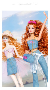 Ropa para Muñeca Barbie, Jeans <span class=keywords><strong>de</strong></span> Mezclilla a la Moda para Supermodelo, Accesorios - Múltiples Estilos Disponibles, Pedidos Personalizados - Product Image 6