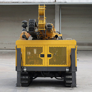 Almachtige Crawler Hydraulische Kernboorinstallatie Uitgerust Met Diamantgereedschap En 600M Geotechnisch Onderzoek