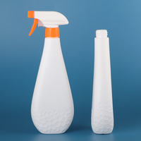 Design unique HDPE 500ml Vide Hairspray Perm et Teinture Vaporisateur pour Solution Nutritive pour Plantes