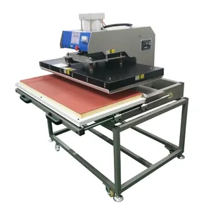 Grand Format presse de La Chaleur machine avec coulissant tiroir 60x120cm