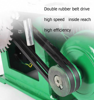 Combiner Benchtop Wood Rabot Jointer Scie circulaire Ensemble Machine à bois Coupe de bois