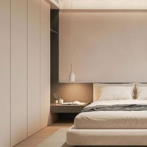 Armoire de luxe italienne sur mesure avec porte en verre durable, mobilier de maison pour chambre à coucher, option de personnalisation - Product Image 6