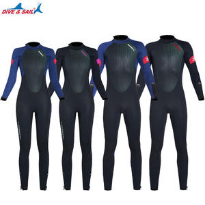 गोता और पाल 5 मिमी नियोप्रोन एक टुकड़ा गर्म स्कूबा डाइविंग गीले सूट महिला पुरुषों 5/4 मर्सेराइज्ड मखमली के साथ पूर्ण आर्टसूट - Product Image 6