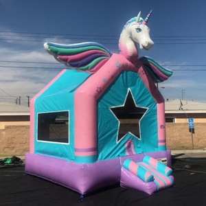 Prix <span class=keywords><strong>pas</strong></span> <span class=keywords><strong>cher</strong></span> Filles gonfler UNICORN château gonflable <span class=keywords><strong>location</strong></span> chaude gonfler princesse sauter maison - Product Image 1