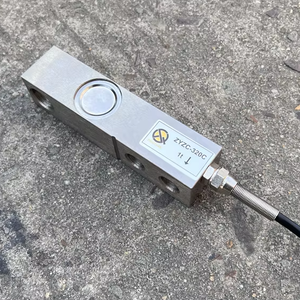 Ensemble de cellules de charge ZYZC 5t capteur de force d'échelle de sol en acier allié C3 avec indicateur A12e - Product Image 1