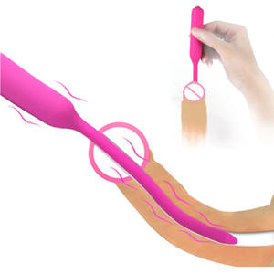 Giocattolo del sesso del vibratore del massaggiatore di masturbazione del pene maschile di scossa elettrica di 4 dimensioni all'ingrosso per il sesso dell'uretra del pene dell'uomo per gay - Product Image 1