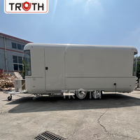 Remorque mobile de restauration rapide Truth pour burgers et gyros, entièrement équipée, homologuée DOT pour les États-Unis, avec cuisine