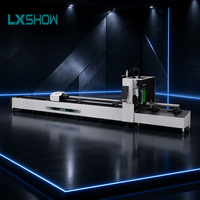 Mesin Pemotong Laser Pipa Berdaya Tinggi LXSHOW LX62TE Pemotong Laser Pipa Baja Tahan Karat yang Baru Ditingkatkan
