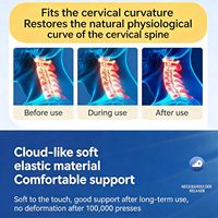 Nouveautés : Appareil de relaxation pour le cou et les épaules, Dispositif de traction cervicale, Oreiller de massage pour étirement du cou