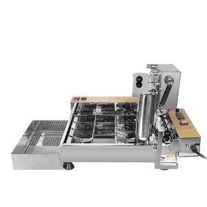 2800W Высокое качество электрический коммерческий 4 ряда автоматический мини пончик машина для жарки пончиков - Product Image 4