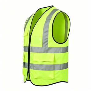 เสื้อกั๊กนิรภัยสะท้อนแสงระบายอากาศสำหรับฤดูร้อนสำหรับผู้ชาย - Product Image 4