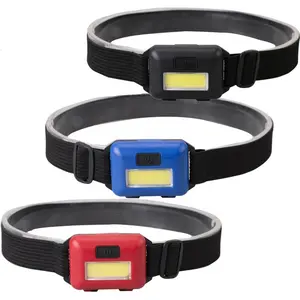 LINLI Hot Sale Headtorch With Kids Adults Running Camping Hiking Fishing Hunting COB LED Headlight LED Head Torch