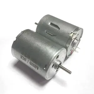 Motor de cepillo de CC de RK-370CA-10800, 12-30V de diámetro, 24mm, impresora eléctrica, motores de equipo de oficina
