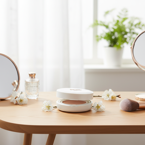 HWIRAN Maehwa Cushion en Soie Minérale SPF50+ PA++++ Fabriqué en Corée Couvrance Lumineuse Hydratant Protection UV Longue Durée Végétalien - Product Image 3