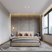 Muting One Stop, conception d'architecture 3D, style minimaliste, luxe léger, style contemporain