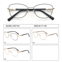 Monture de lunettes de lecture unisexe rectangulaire moderne en métal léger, anti-lumière bleue, haute qualité, vente en gros