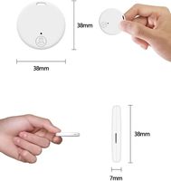 Traceur GPS intelligent portable Bluetooth anti-perte pour animaux de compagnie et objets, mini localisateur pour chien