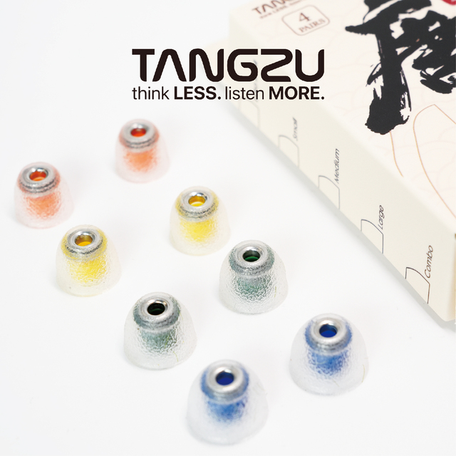 TANGZU Tang Sancai Noble Liquid Silicone Hybrid Ear Tips Stainless Steel Edition