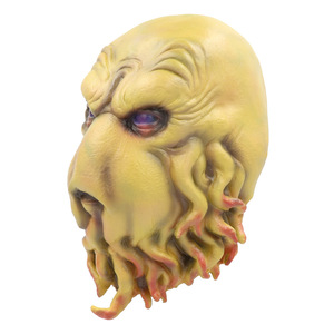 Masques faciaux amusants pour Halloween, <span class=keywords><strong>masque</strong></span> d'Halloween effrayant pour adultes, <span class=keywords><strong>masque</strong></span> en <span class=keywords><strong>latex</strong></span> intégral avec lumière LED pour Halloween, <span class=keywords><strong>masque</strong></span> de Noël - Product Image 2