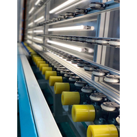 Ligne de production automatique de verre isolant avec lavage haute vitesse, machine de traitement du verre double vitrage
