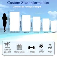 Custom Design Cotton Beach Towel for Travel