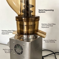 2026 Meer dan 80 procent persentage Press NS-300B Commerciële Sapcentrifuge 750W Heavy Duty Fruitpers Machine Voedselveilige Nylon Hoge Opbrengst