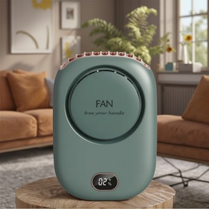 Ventilador Portátil Mini 2 en 1 con Clip para Cintura y Cuello, Ventilador Personal Manos Libres USB para Camisas, Coches, Exteriores, Hoteles y Autocaravanas - Product Image 3