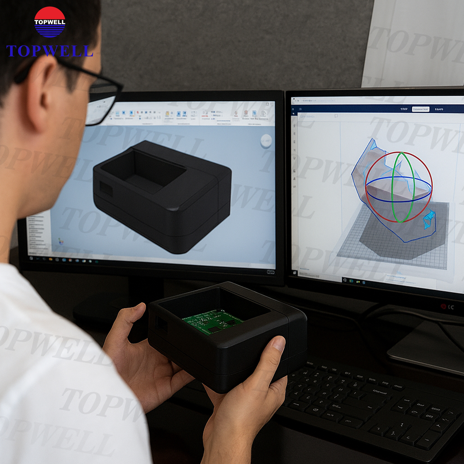Topwell, новый дизайн продукта, услуга 3D-моделирования, обратная инженерия, сервис, дизайн, дизайнер продуктов