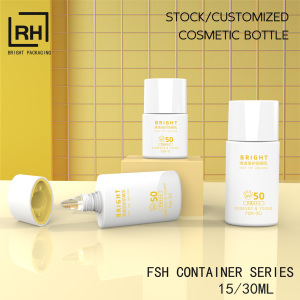 Flacon <span class=keywords><strong>de</strong></span> crème solaire <span class=keywords><strong>de</strong></span> poche 15 ml personnalisable pour voyage et échantillons, flacon souple 30 ml pour lotion cosmétique et fluide solaire, faible MOQ - Product Image 2