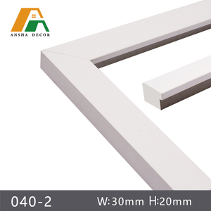 Cornice in PS con finitura effetto legno rosso e motivo greco dorato, larghezza 45 mm, per <span class=keywords><strong>cornici</strong></span> artistiche personalizzate e bordi per specchi - Product Image 4