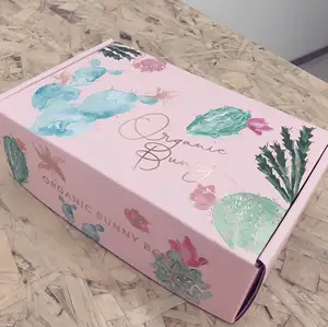 Caixa de embalagem personalizada primes design personalizado, caixa de presente de assinatura sem dúvida boxycharm