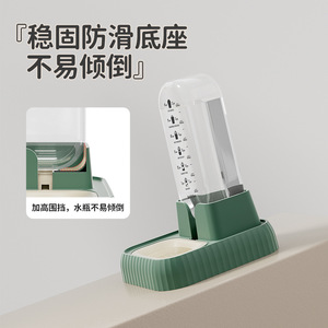 Distributeur d'eau automatique pour chats avec système de filtration, fontaine à eau pour animaux de grande capacité, forme arrondie - Product Image 4