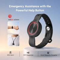 Bouton d'urgence intelligent sans fil, bracelet IoT Bluetooth BLE, bouton SOS personnel pour les hôpitaux, les personnes âgées et les soins de santé