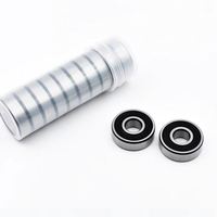 Roulements de roulettes ABEC-11 608 en acier chromé P6 de précision, 1500 tr/min, haute vitesse, pour skateboard et trottinette, faible bruit, C3