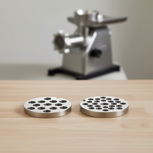 Ensemble de plaques pour hachoir à viande, 16 trous, en acier inoxydable, pour la transformation de la viande - Product Image 3