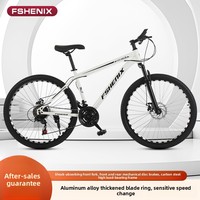 Sepeda Gunung Variabel Kecepatan 21-Speed dengan Peredam Kejut, Rem Cakram Ganda Depan Belakang, Cross Border Depan