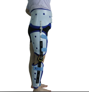 Ajustable <span class=keywords><strong>cadera</strong></span> rodilla tobillo pie soporte fijación Abrazadera para tensión muscular - Product Image 2