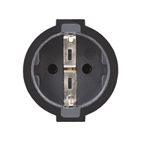 Adaptateur d'alimentation IEC C14 vers EU Schuko, connecteur d'alimentation mâle à femelle 3 broches pour usage domestique et professionnel