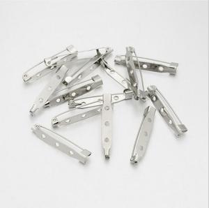 15mm, 20mm, 25mm, vente en gros, accessoires en <span class=keywords><strong>argent</strong></span>, <span class=keywords><strong>épingle</strong></span> de sécurité en fer, accessoires de bijouterie en métal, <span class=keywords><strong>épingle</strong></span> - Product Image 4
