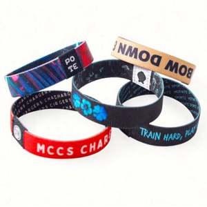 Pulseras de Tela Elástica Personalizadas, Pulseras Personalizadas para Eventos y Festivales - Product Image 5