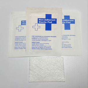 Almohadillas de gasa estériles no adherentes, 2x3, vendaje para heridas indoloro con alta absorción envuelto individualmente para una protección adicional - Product Image 1