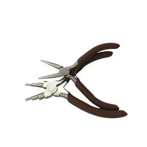 1 pièce Nickel-chrome SteelCoffee couleur multifonctionnelle outils <span class=keywords><strong>à</strong></span> main <span class=keywords><strong>pince</strong></span> <span class=keywords><strong>à</strong></span> bijoux équipement <span class=keywords><strong>pince</strong></span> <span class=keywords><strong>à</strong></span> fil de coupe <span class=keywords><strong>à</strong></span> bout rond - Product Image 2