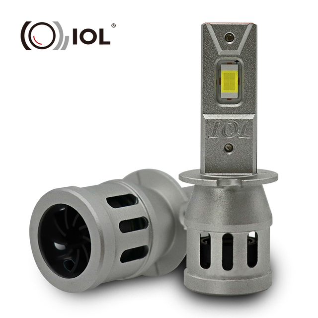 6000K 38W LED Headlight Bulb Small Aluminum Plug-In Lamp New Condition LED Headlights