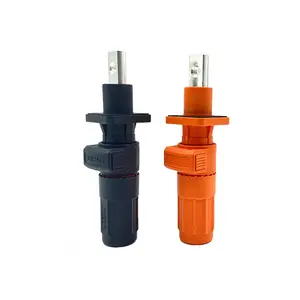 300A IP67 single core straight electric vehicle plug-in high voltage connector power waterproof energy storage connector