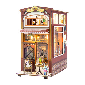 <span class=keywords><strong>Casa</strong></span> <span class=keywords><strong>de</strong></span> <span class=keywords><strong>Muñecas</strong></span> <span class=keywords><strong>de</strong></span> Madera DIY, Miniaturas Hechas a Mano, Rompecabezas 3D <span class=keywords><strong>de</strong></span> Madera, Mini Modelo <span class=keywords><strong>de</strong></span> <span class=keywords><strong>Casa</strong></span> para Rompecabezas con Luces LED - Product Image 1