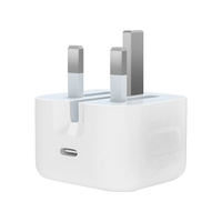 Chargeur rapide pliable de haute qualité avec prise britannique 45W, port Type C unique, accessoires mobiles Type C, adaptateur secteur PD3.0